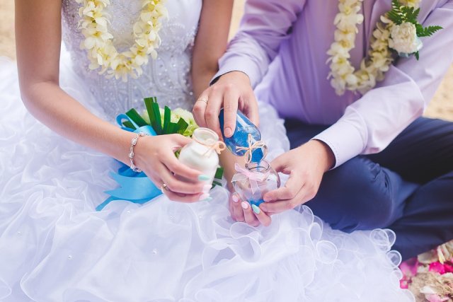 Hochzeitsfotografie in Thailand mit Brautpaar